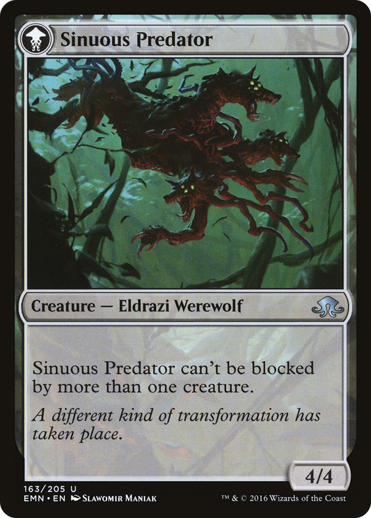 Kessig Prowler // Sinuous Predator (EMN-163) - Eldritch Moon: (mooneldrazidfc)