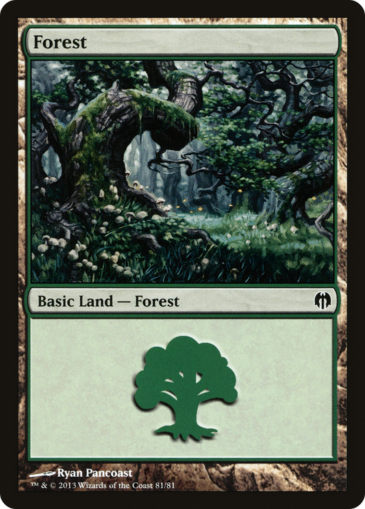 Forest (DDL-081) - Duel Decks: Heroes vs. Monsters