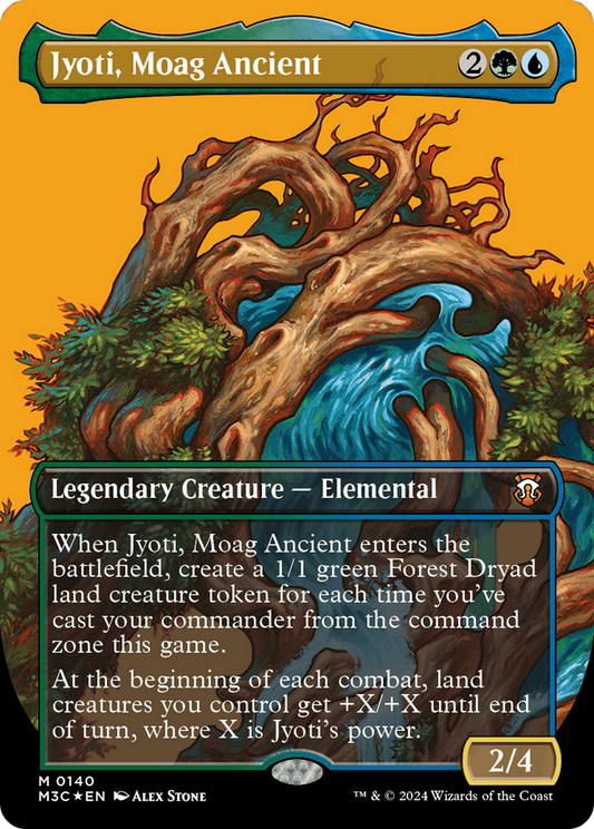 Jyoti, Moag Ancient (Borderless) (Ripple Foil) (M3C-140) - Modern Horizons 3 Commander (Borderless) Foil