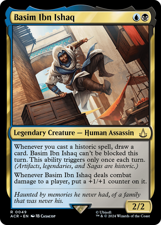 Basim Ibn Ishaq (ACR-049) - Assassin's Creed Foil