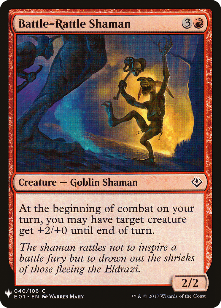Battle-Rattle Shaman (LIST-E01-40) - The List