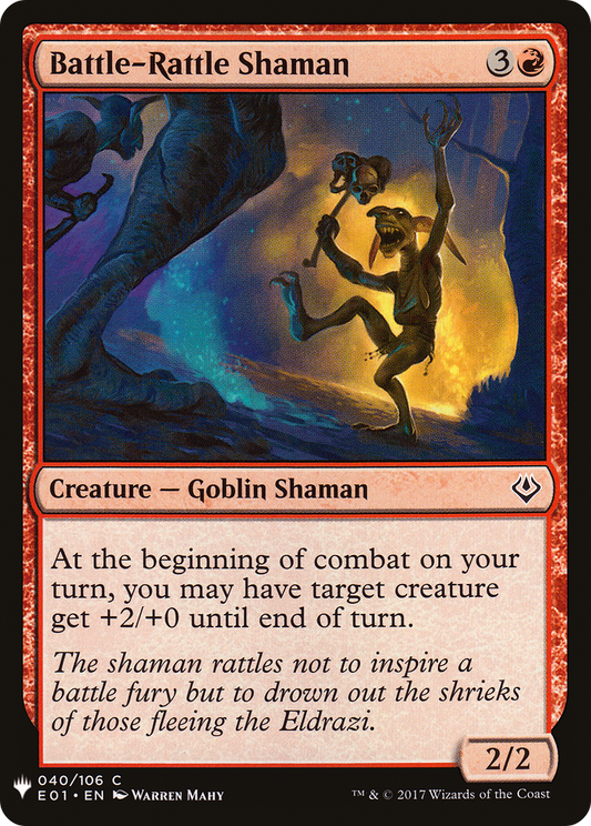 Battle-Rattle Shaman (LIST-E01-40) - The List