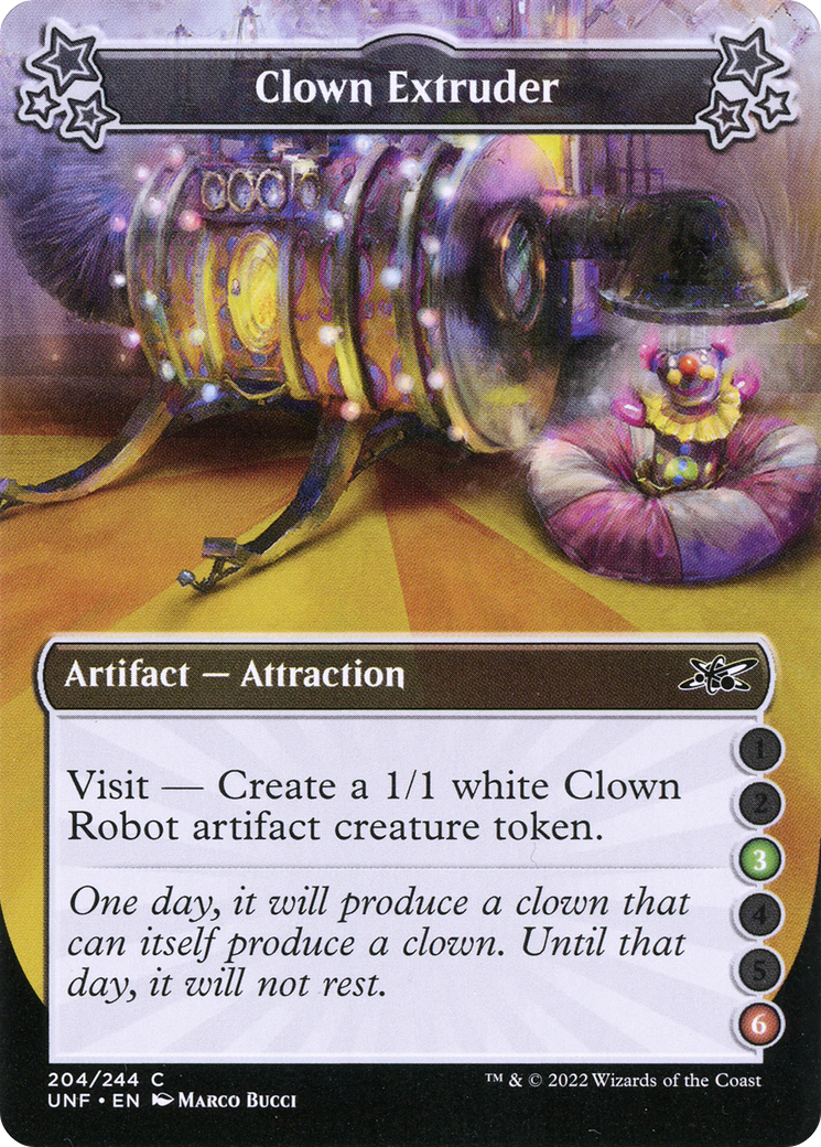 Clown Extruder (3-6)  (UNF-204) - Unfinity Foil