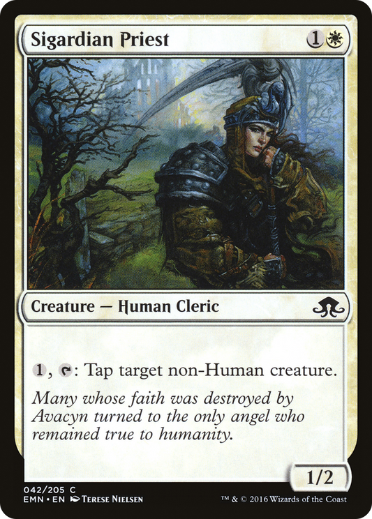 Sigardian Priest (EMN-042) - Eldritch Moon