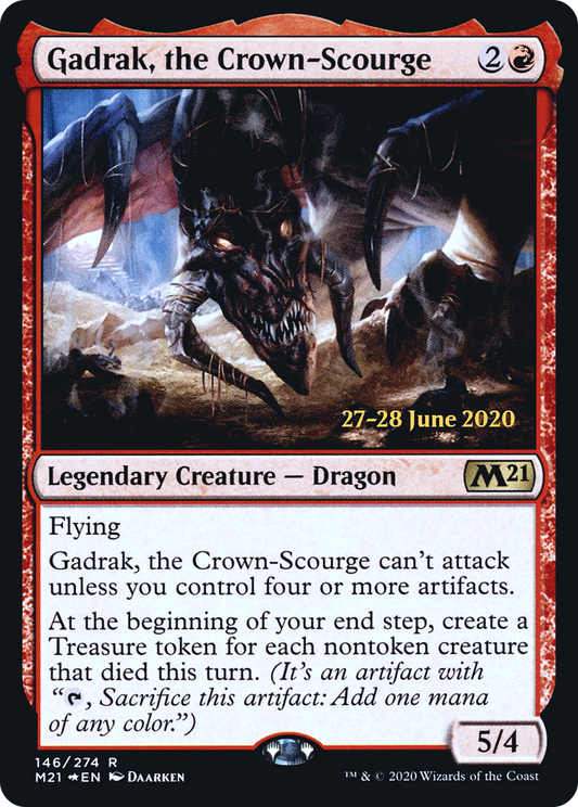 Gadrak, the Crown-Scourge (PM21-146S) - Core Set 2021 Promos Foil