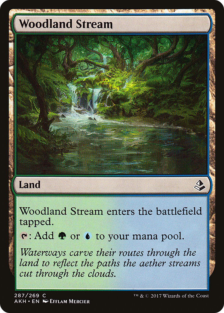 Woodland Stream (AKH-287) - Amonkhet