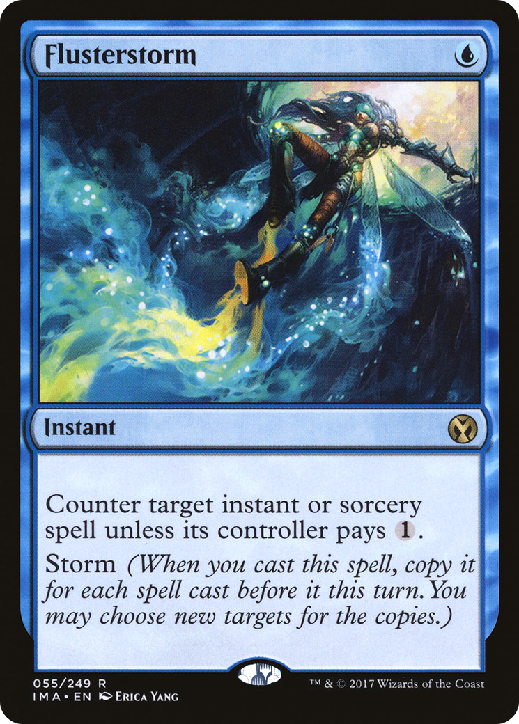 Flusterstorm (IMA-055) - Iconic Masters Foil