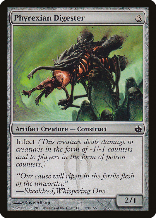 Phyrexian Digester (MBS-120) - Mirrodin Besieged Foil