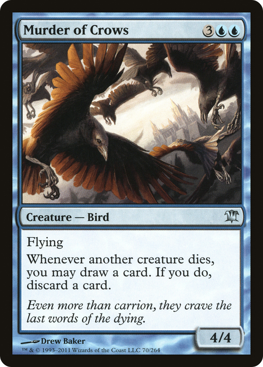 Murder of Crows (ISD-070) - Innistrad Foil