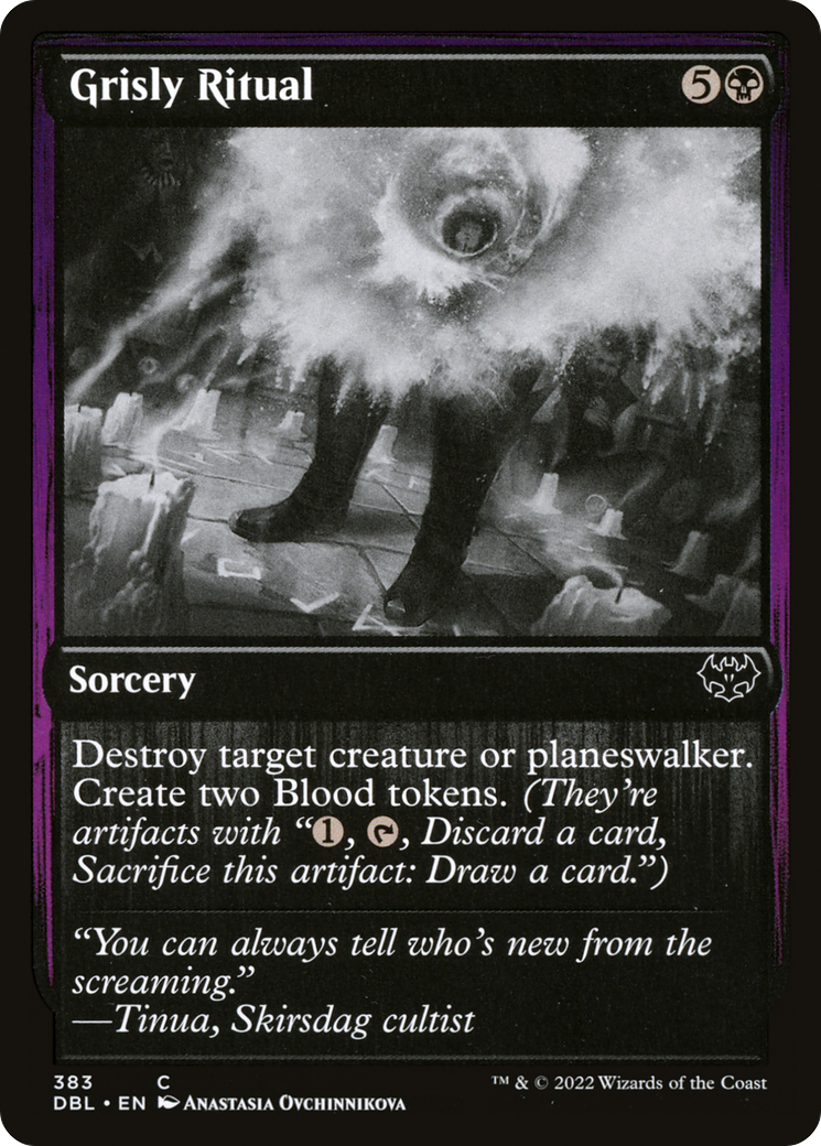 Grisly Ritual  (DBL-383) - Innistrad: Double Feature