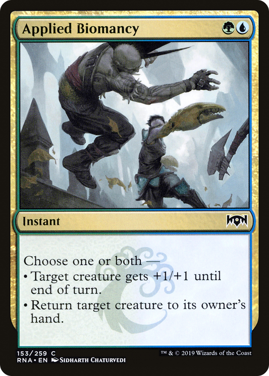 Applied Biomancy (RNA-153) - Ravnica Allegiance Foil