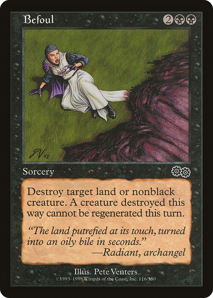 Befoul (USG-116) - Urza's Saga