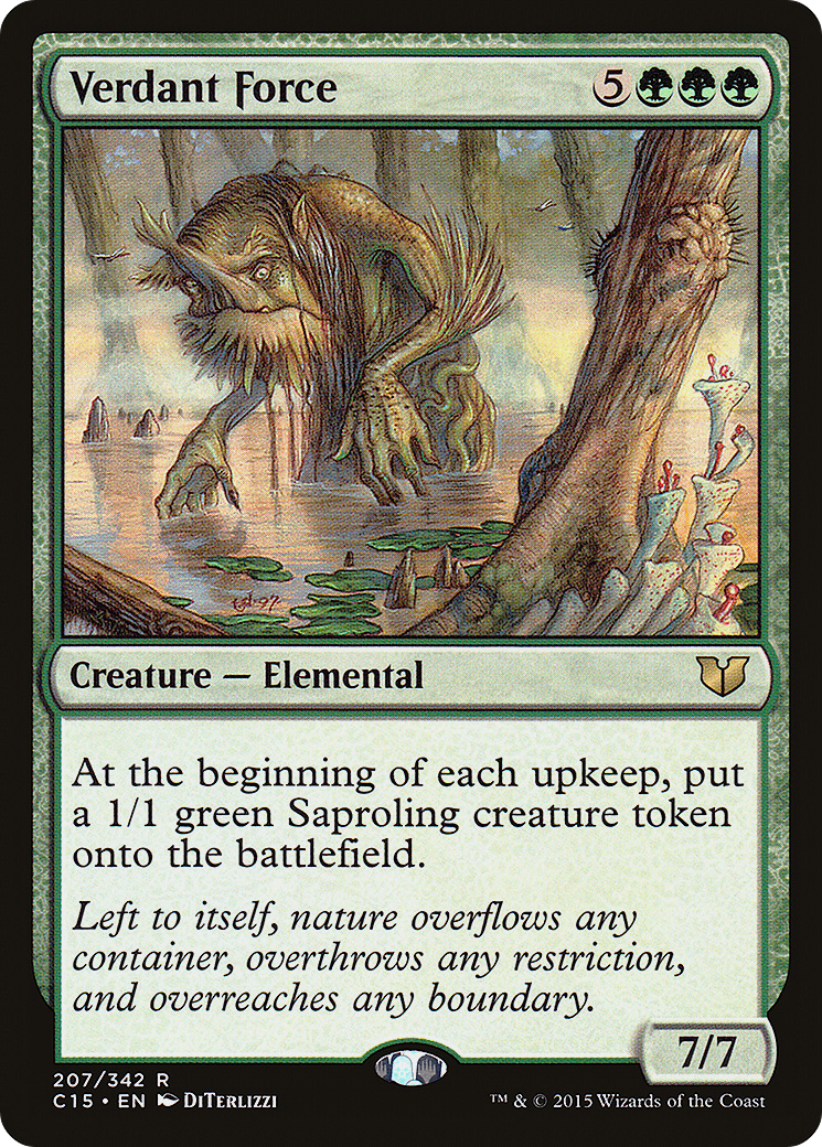 Verdant Force (C15-207) - Commander 2015