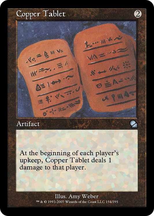 Copper Tablet (ME1-154) - Masters Edition Foil