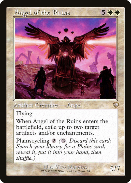 Angel of the Ruins (Retro Frame) (BRC-068) - The Brothers' War Commander
