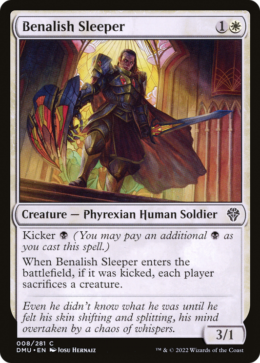 Benalish Sleeper (DMU-008) - Dominaria United