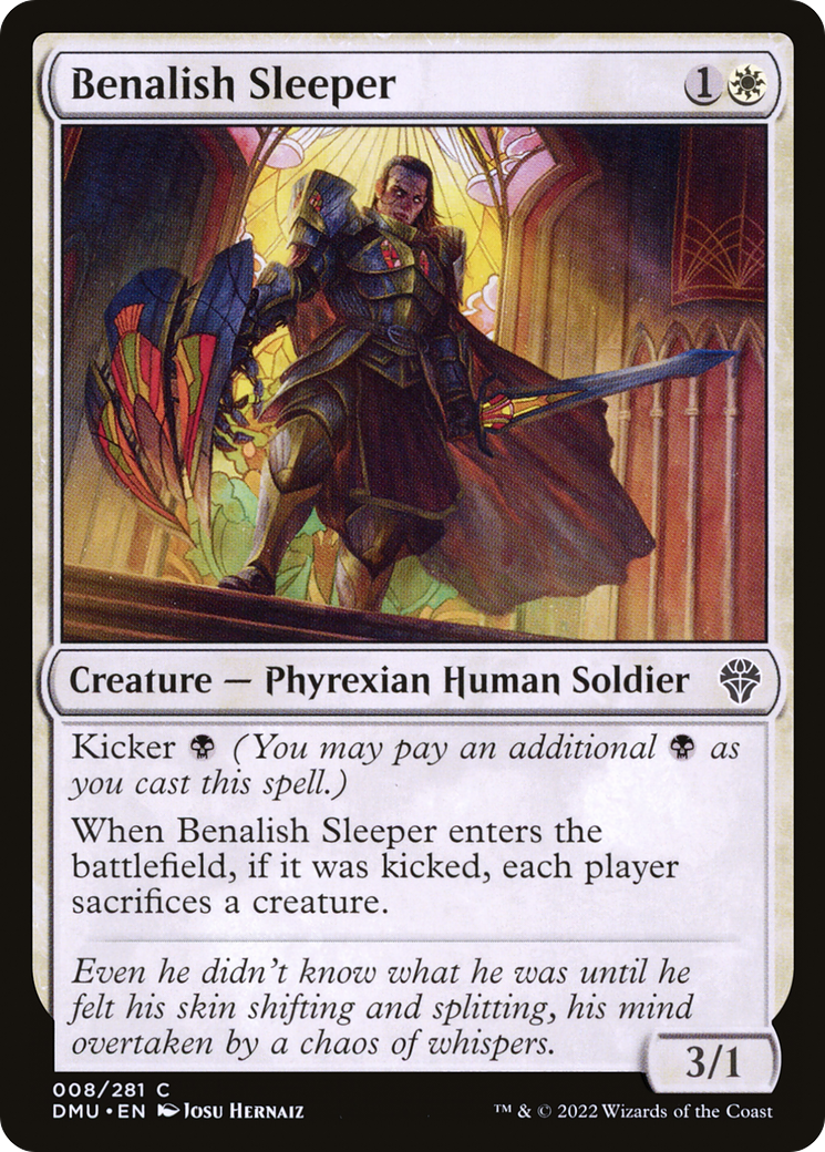 Benalish Sleeper (DMU-008) - Dominaria United Foil