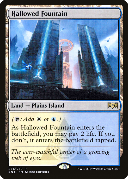 Hallowed Fountain (RNA-251) - Ravnica Allegiance Foil