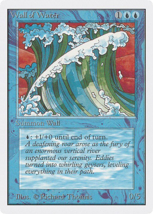 Wall of Water (2ED-091) - Unlimited Edition