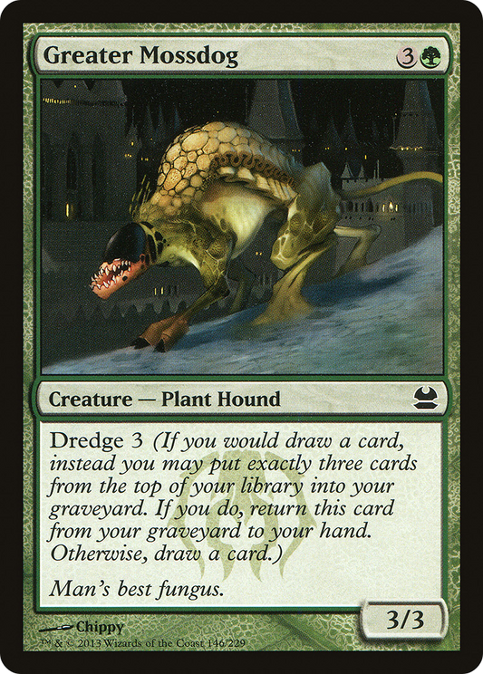 Greater Mossdog (MMA-146) - Modern Masters Foil