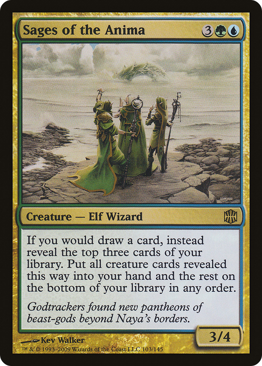 Sages of the Anima (ARB-103) - Alara Reborn