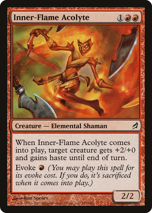 Inner-Flame Acolyte (LRW-181) - Lorwyn Foil