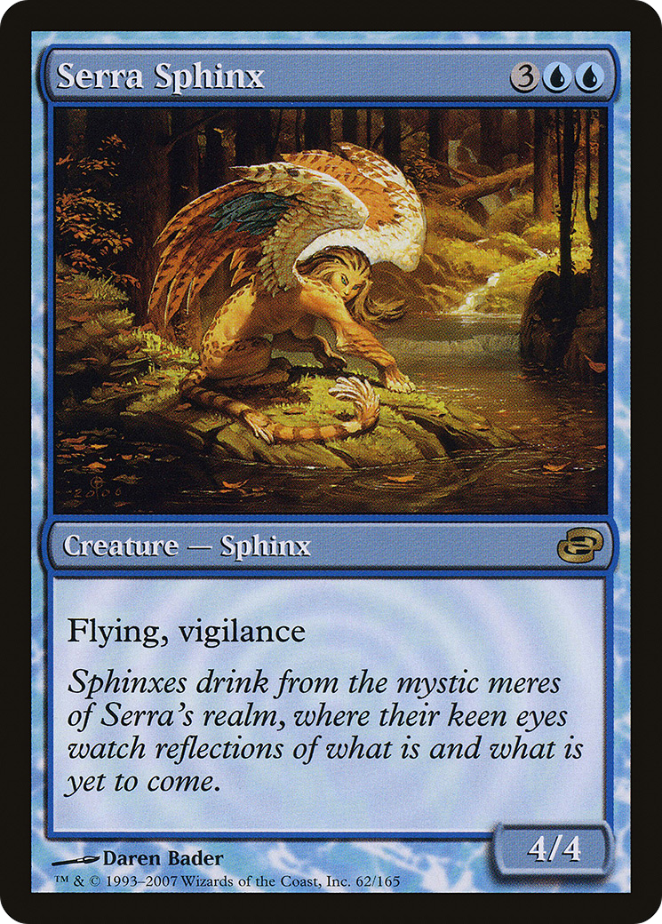 Serra Sphinx (PLC-062) - Planar Chaos: (colorshifted)