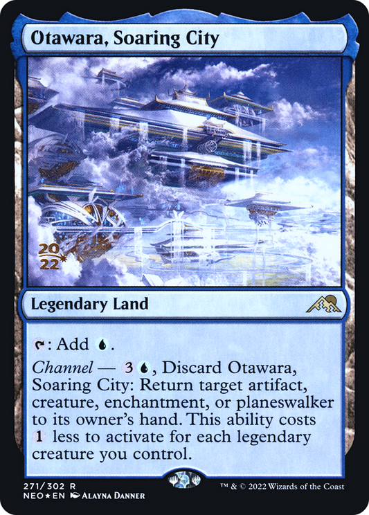 Otawara, Soaring City (PNEO-271S) - Kamigawa: Neon Dynasty Promos Foil