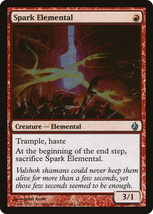 Spark Elemental (PD2-004) - Premium Deck Series: Fire and Lightning Foil