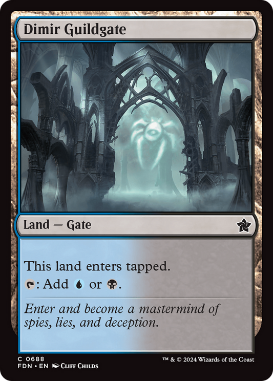 Dimir Guildgate (FDN-688) - Foundations