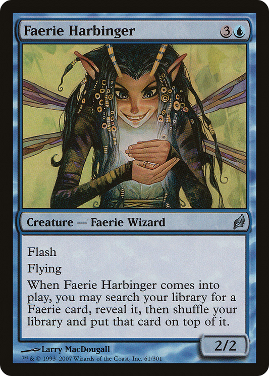 Faerie Harbinger (LRW-061) - Lorwyn Foil