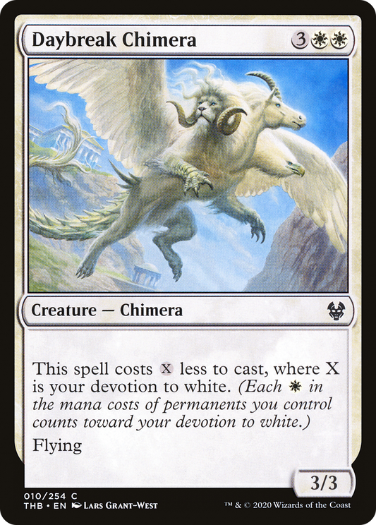 Daybreak Chimera (THB-010) - Theros Beyond Death Foil