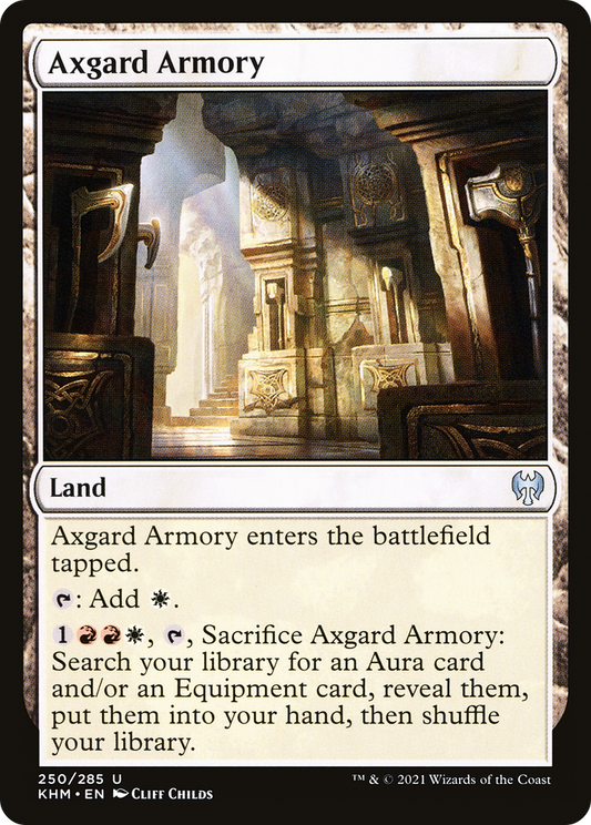 Axgard Armory  (KHM-250) - Kaldheim Foil