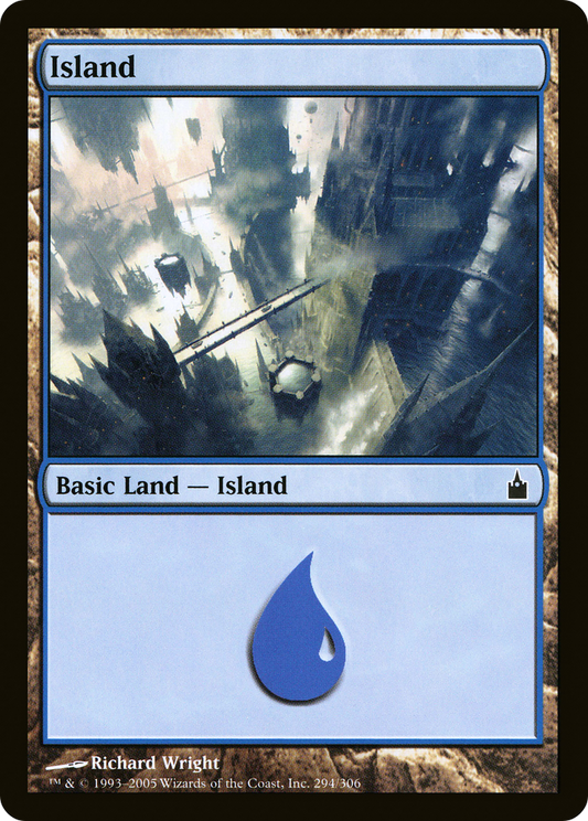 Island (RAV-294) - Ravnica: City of Guilds Foil