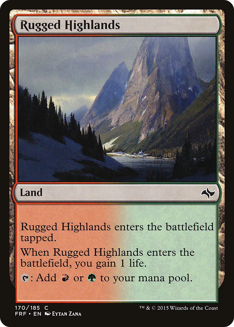 Rugged Highlands (FRF-170) - Fate Reforged