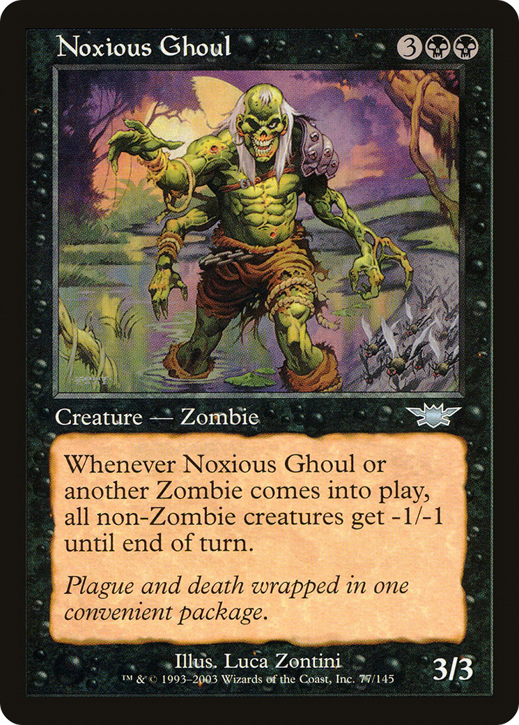 Noxious Ghoul (LGN-077) - Legions Foil