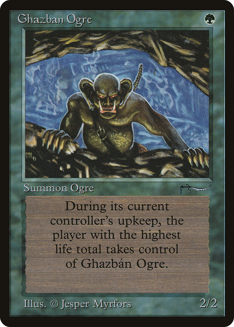 Ghazbán Ogre (ARN-049) - Arabian Nights