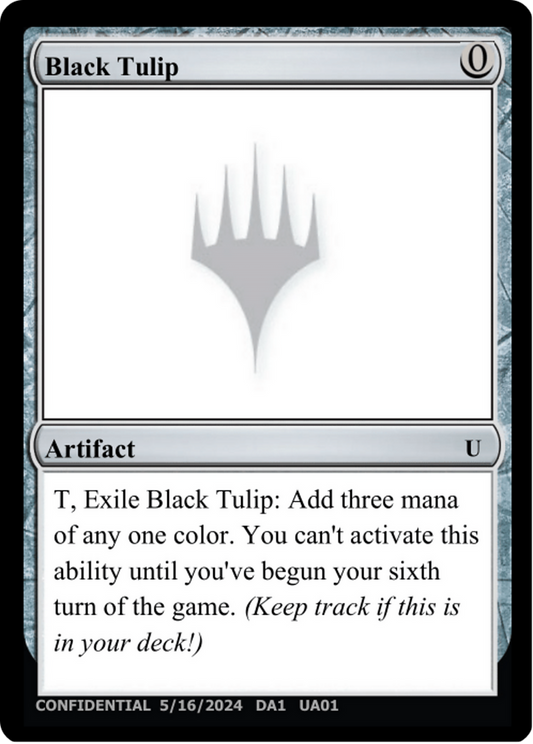 Black Tulip (UNK-UA01A) - Unknown Event (Playtest)