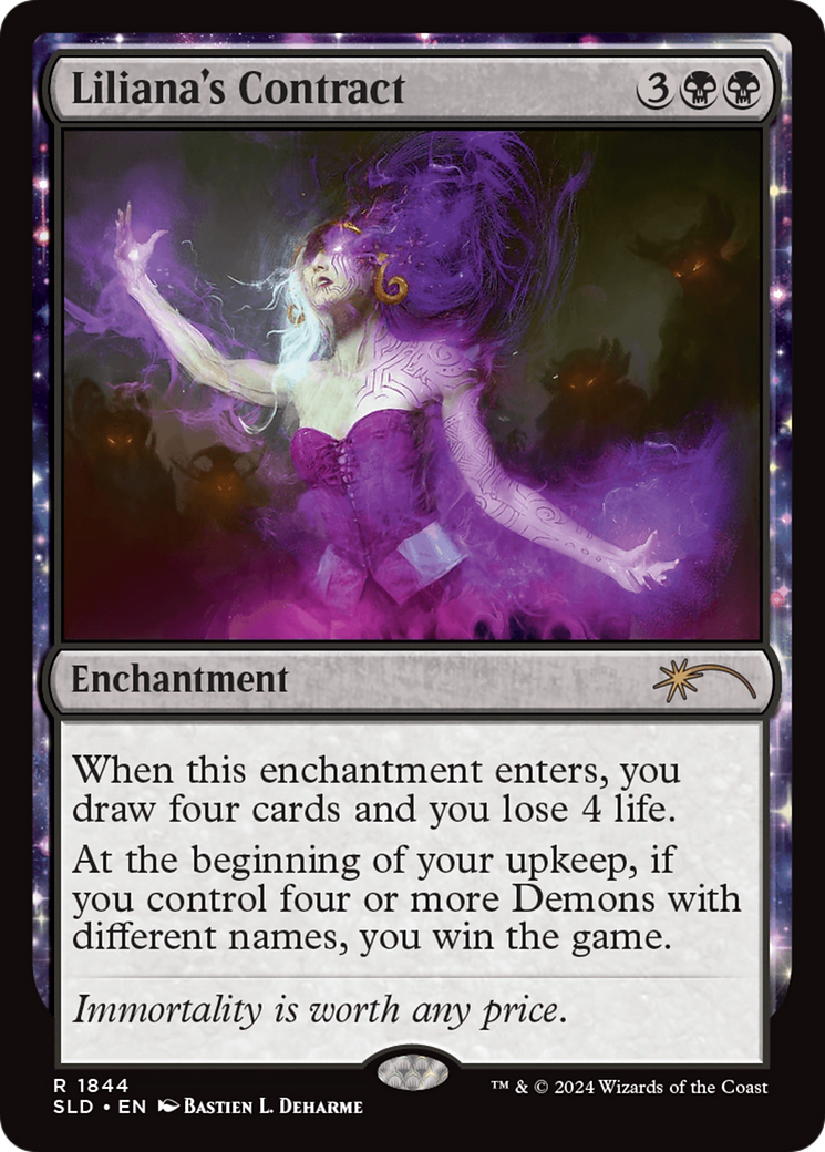 Liliana's Contract (1844) (SLD-1844) - Secret Lair Drop