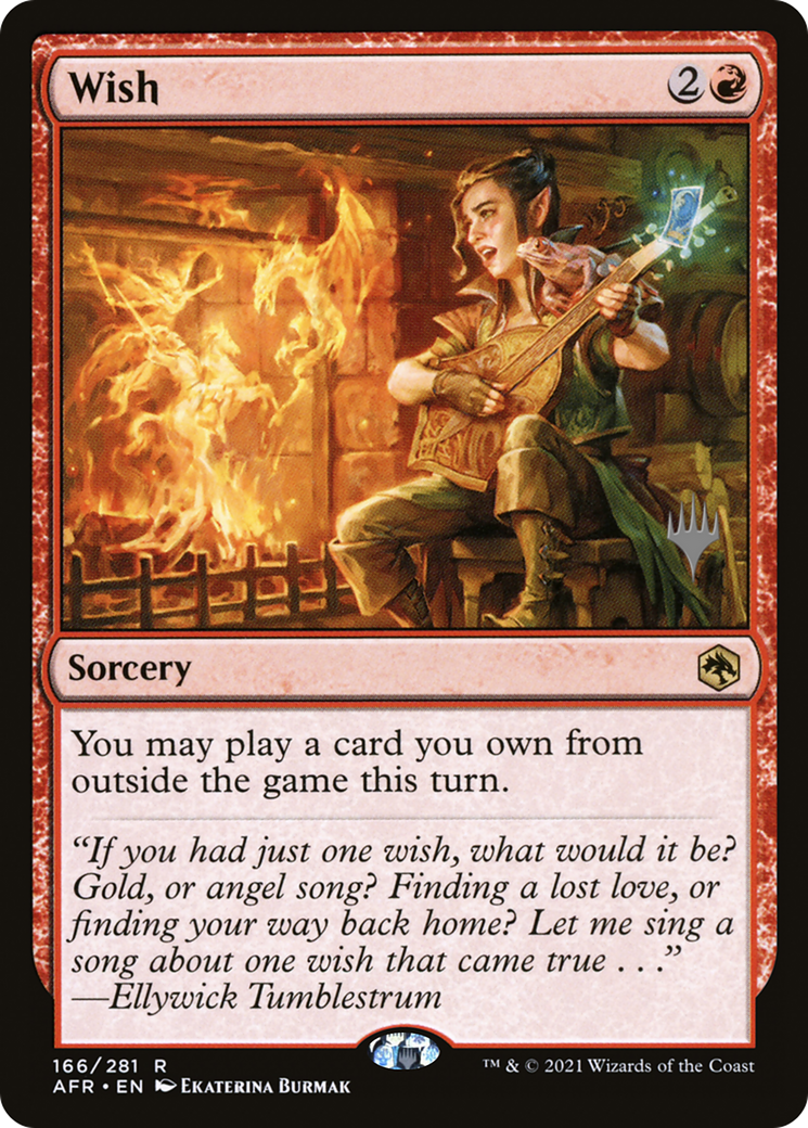 Wish (PPAFR-166P) - Adventures in the Forgotten Realms Promos (Promo Pack)