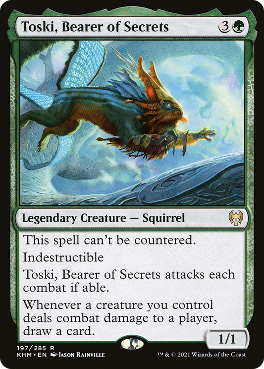 Toski, Bearer of Secrets (KHM-197) - Kaldheim