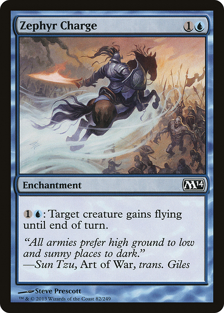 Zephyr Charge (M14-082) - Magic 2014 Foil