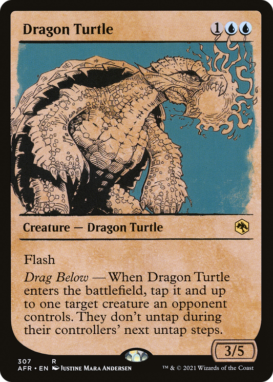 Dragon Turtle (AFR-307) - Adventures in the Forgotten Realms: (Showcase)