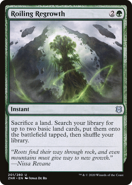 Roiling Regrowth (ZNR-201) - Zendikar Rising Foil