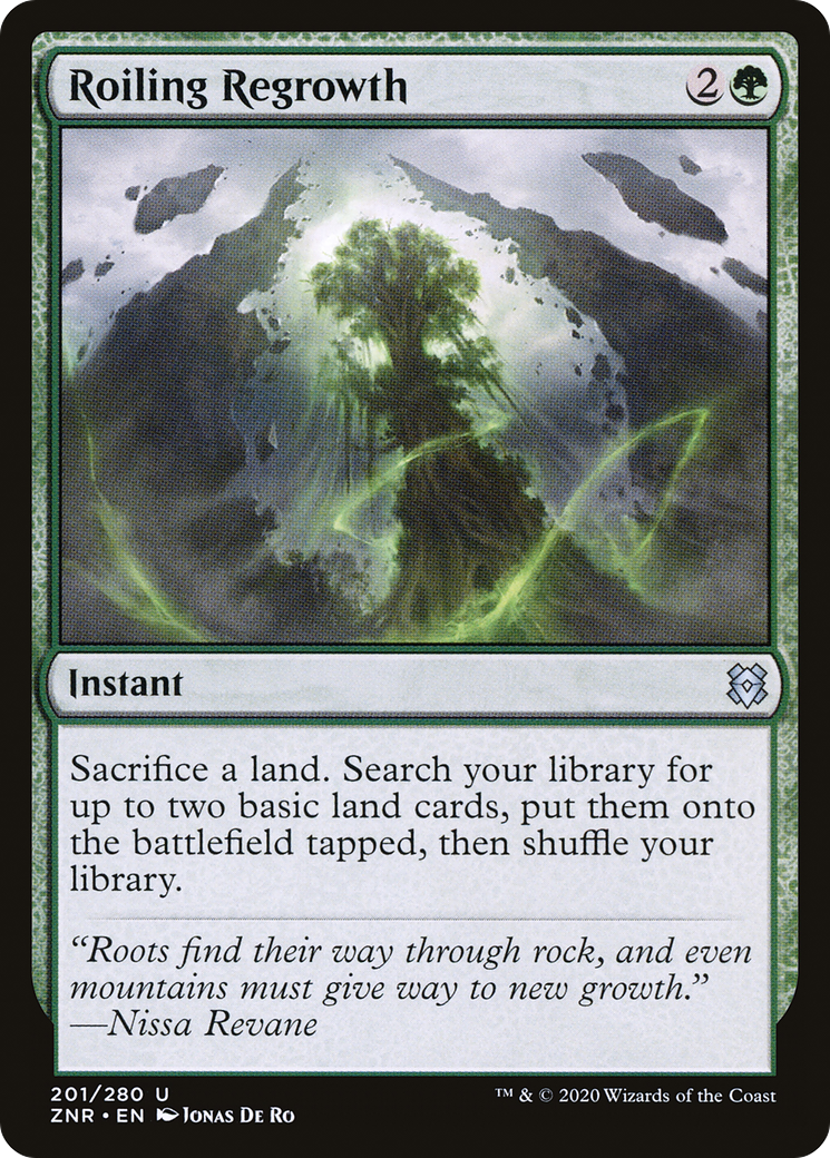 Roiling Regrowth (ZNR-201) - Zendikar Rising