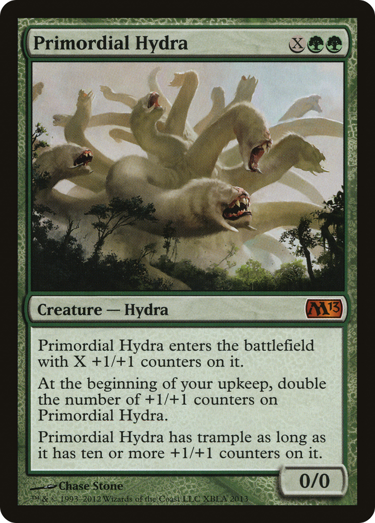 Primordial Hydra (PDP13-001) - Duels of the Planeswalkers 2013 Promos