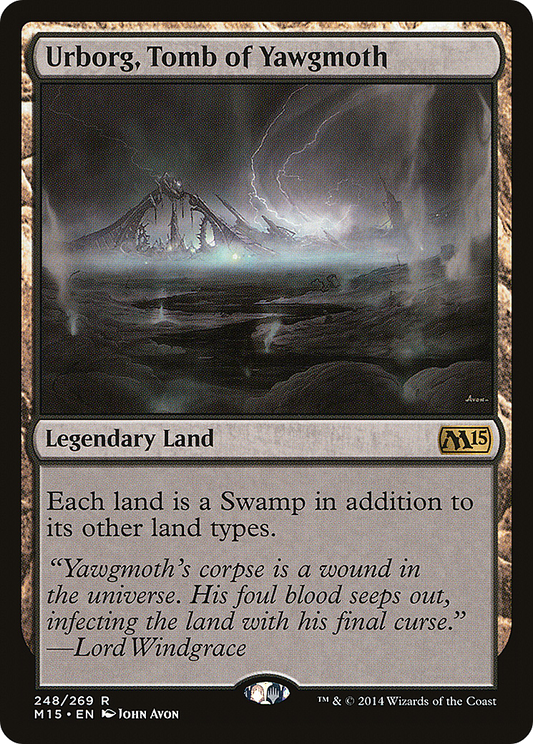 Urborg, Tomb of Yawgmoth (M15-248) - Magic 2015 Foil