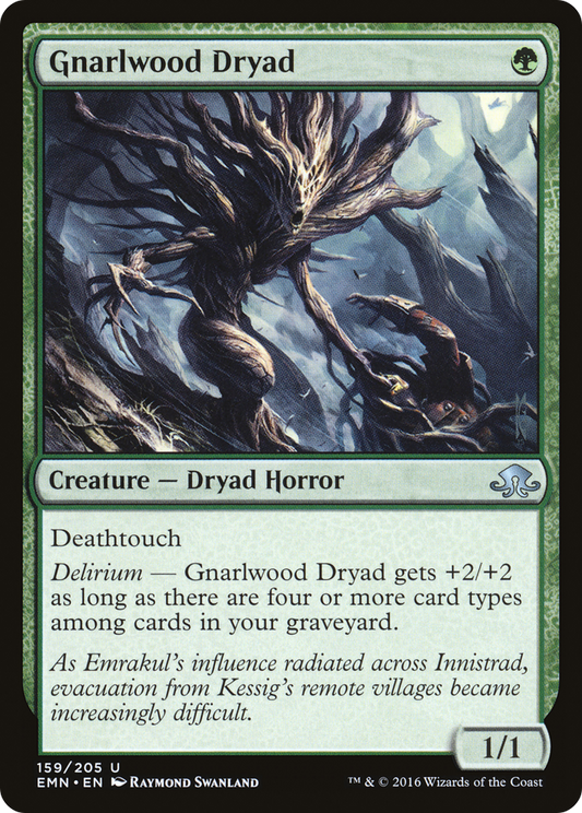 Gnarlwood Dryad (EMN-159) - Eldritch Moon Foil