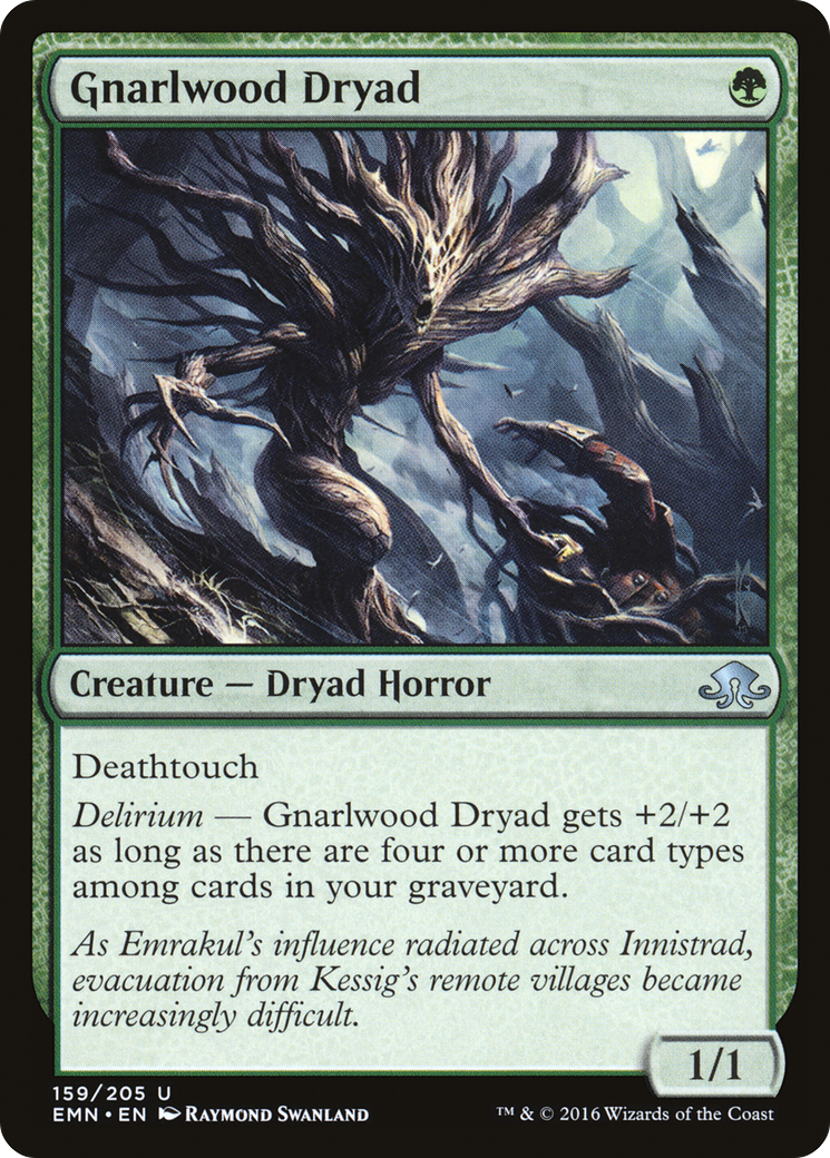 Gnarlwood Dryad (EMN-159) - Eldritch Moon