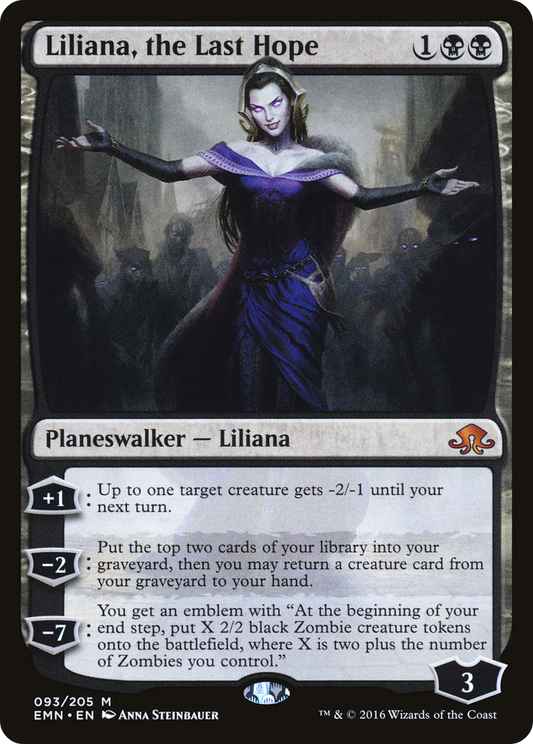 Liliana, the Last Hope (EMN-093) - Eldritch Moon Foil